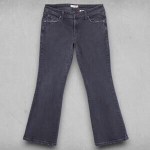 Levis 518 Bootcut Jeans Women‎ 32 Black Stretch Low Rise Y2K Cowgirl Chic Rodeo
